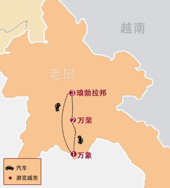 8天 老撾萬象、萬榮、琅勃拉邦深度體(ti)驗(yàn)之(zhi)旅