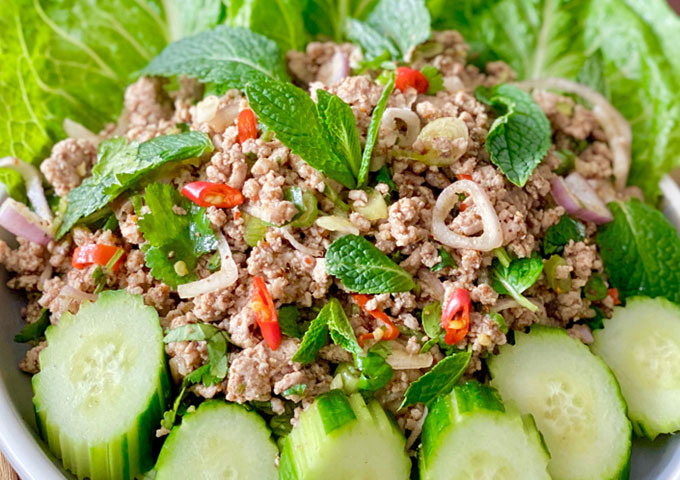 老撾肉沫沙拉