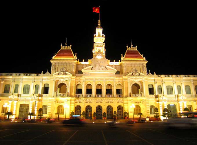 胡志(zhì)明市(shi)政廳 胡志(zhì)明市(shi)政廳