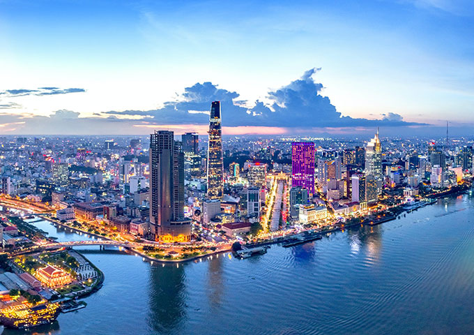 胡志(zhì)明市(shi)夜景 胡志(zhì)明市(shi)夜景